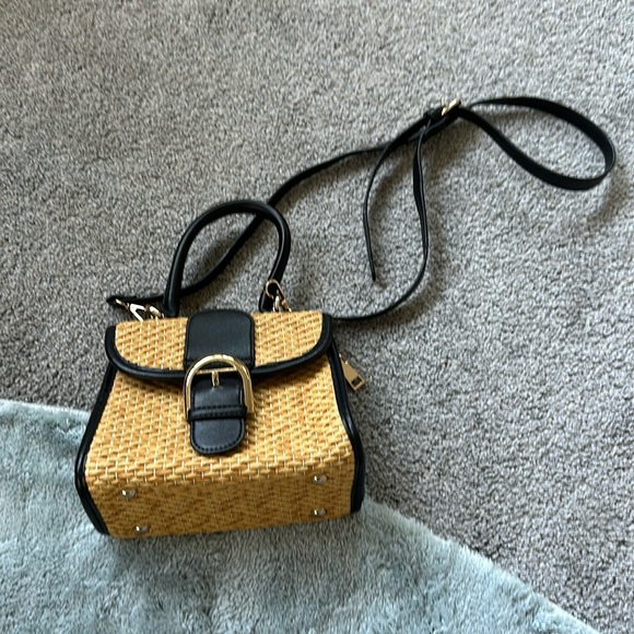 Bags | Vintage Rattan Purse | Poshmark